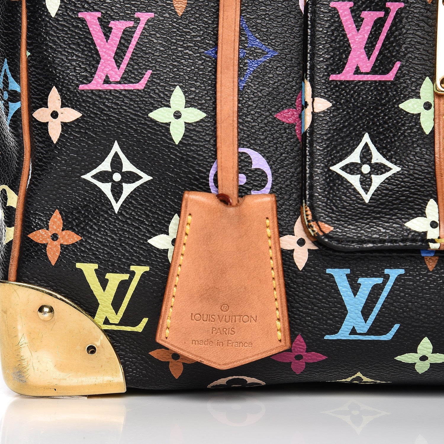 Louis Vuitton Monogram Multicolor Speedy 30 Black 10 of 15