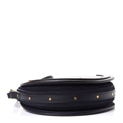 Chloe Calfskin Suede Small Pixie Bag Full Blue 3 of 4