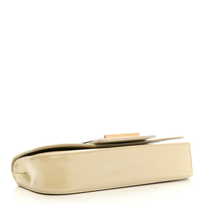 Louis Vuitton Patent Sobe Clutch Blanc Corail 4 of 7