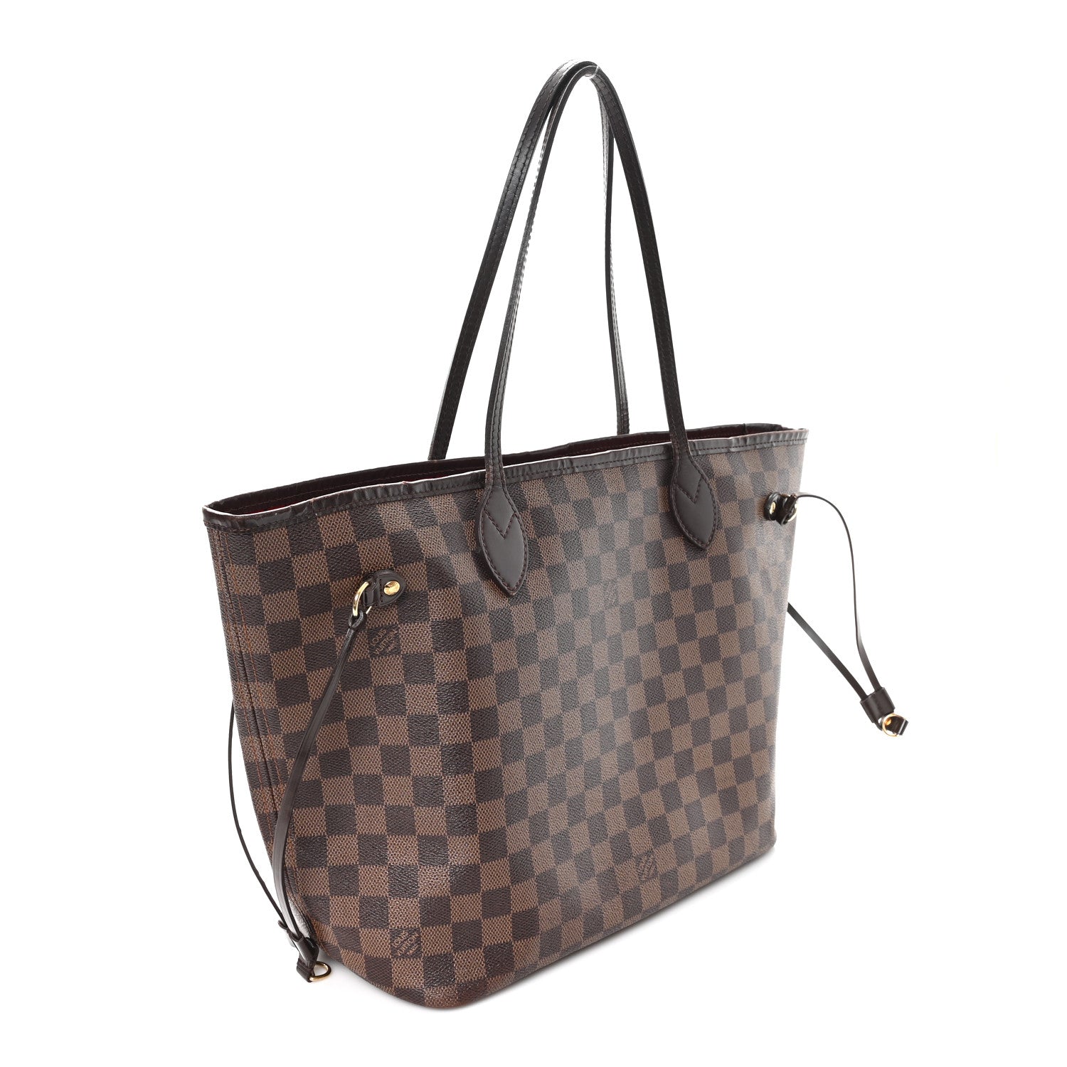 Louis Vuitton Damier Ebene Neverfull MM 2 of 10