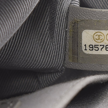 Chanel Calfskin Quilted Small Boy Flap Dark Grey 9 of 9