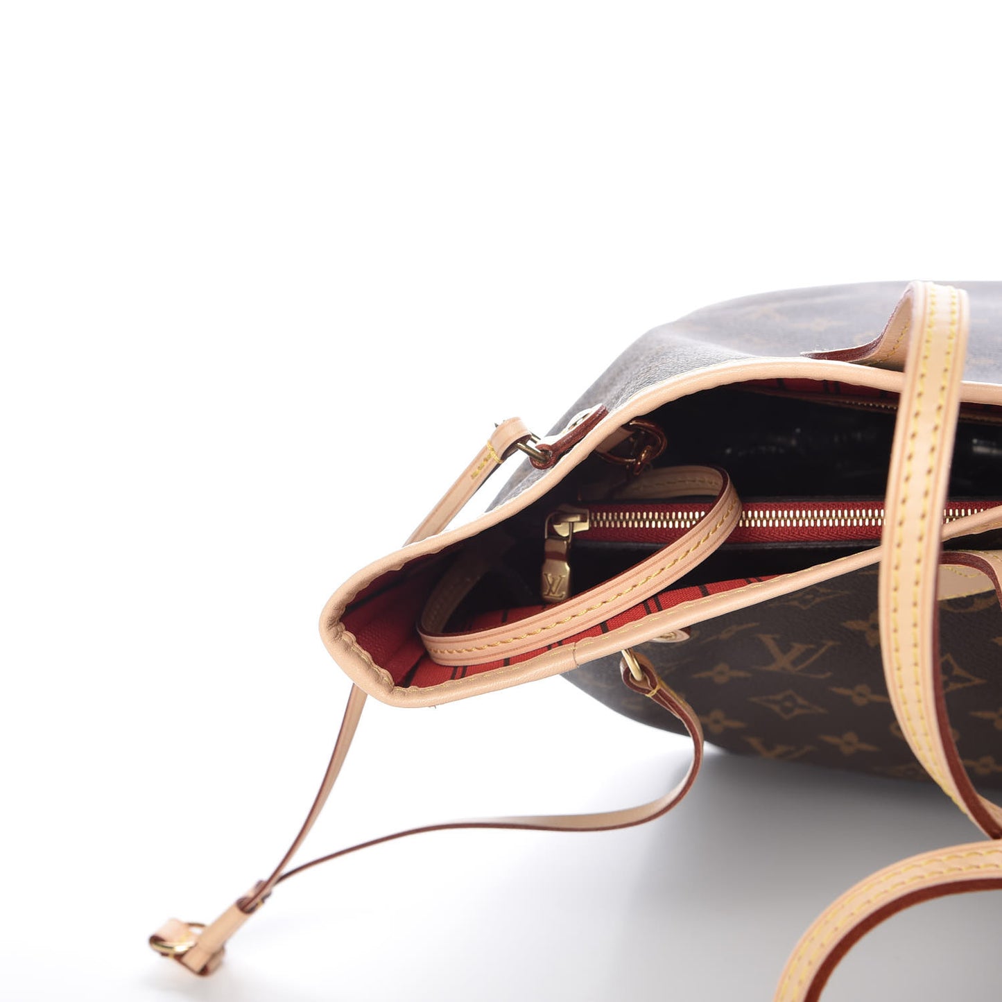 Monogram Neo Neverfull MM Cherry