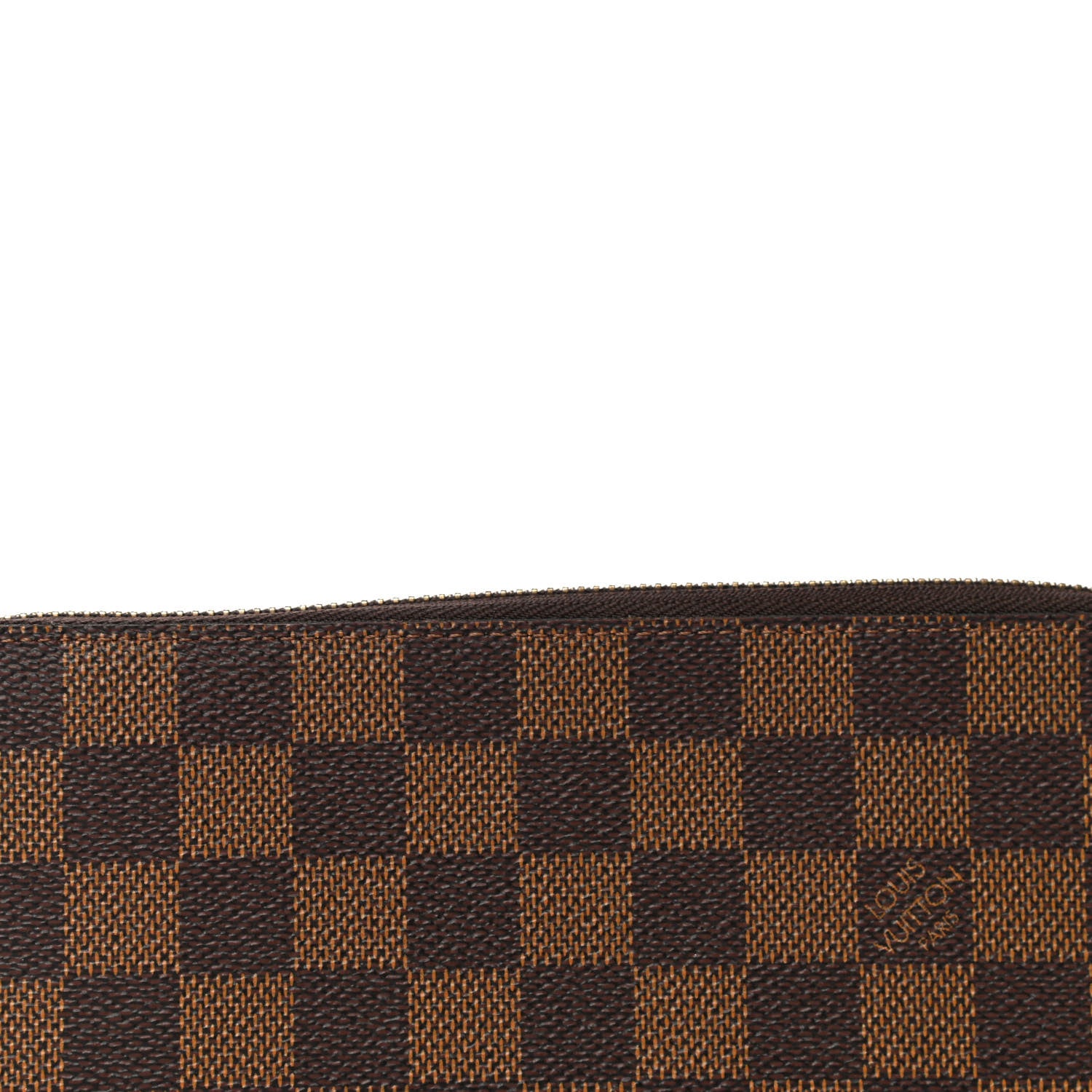Louis Vuitton Damier Ebene Clemence Wallet Cherry 6 of 12