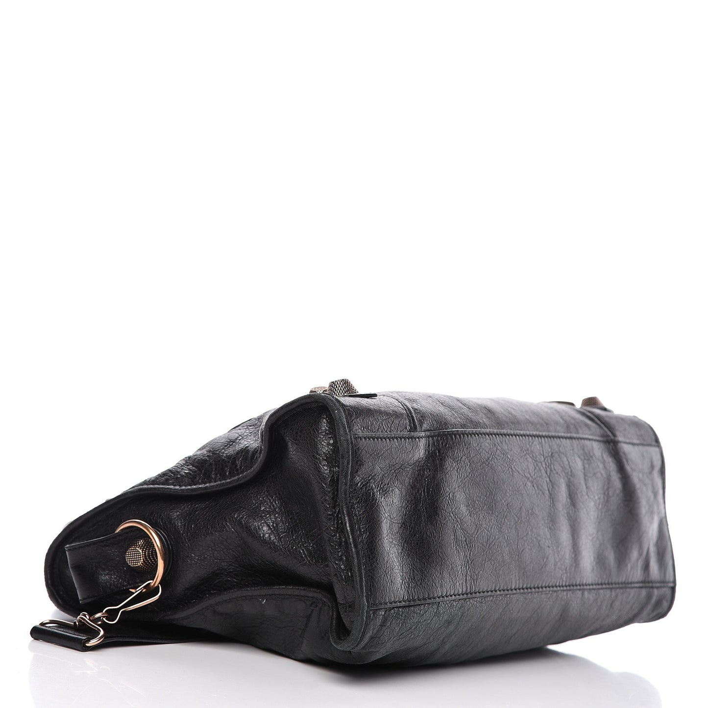Agneau Giant 21 Rose Gold Hardware City Black