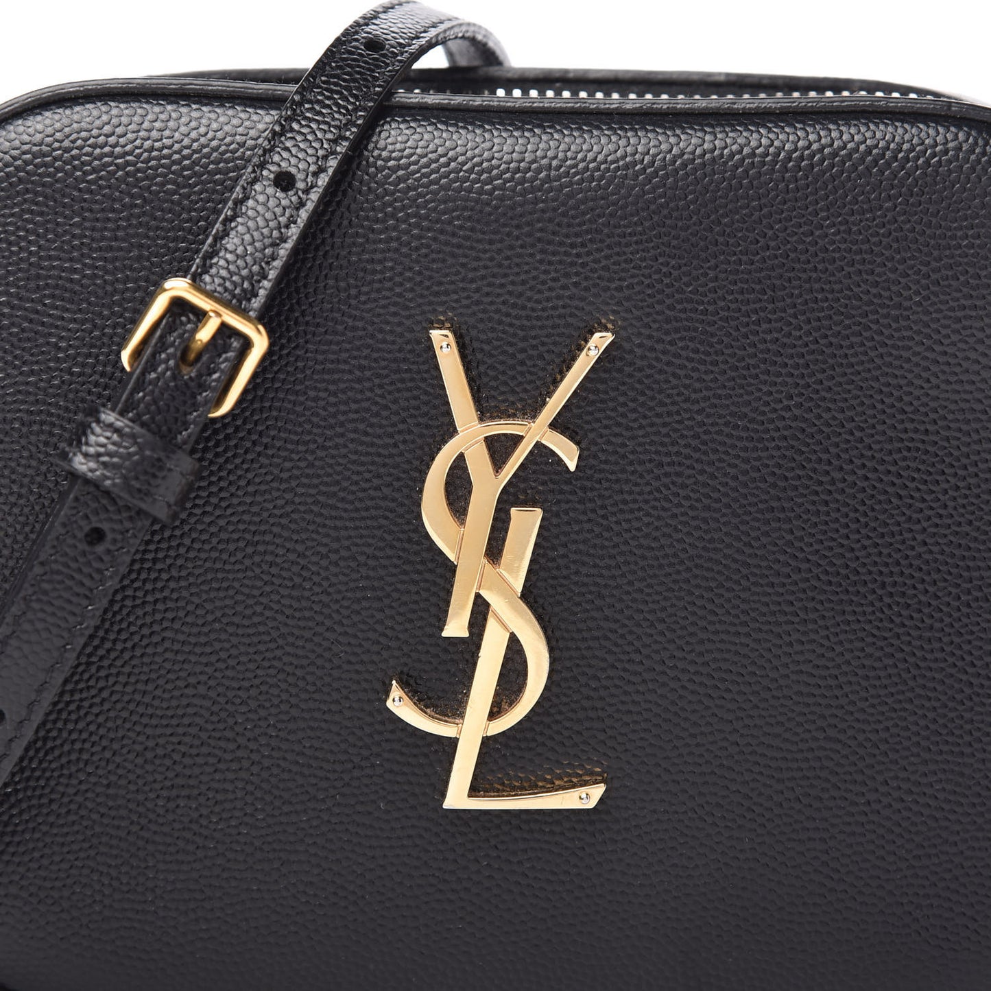 Grain De Poudre Small Classic Monogram Camera Bag Black