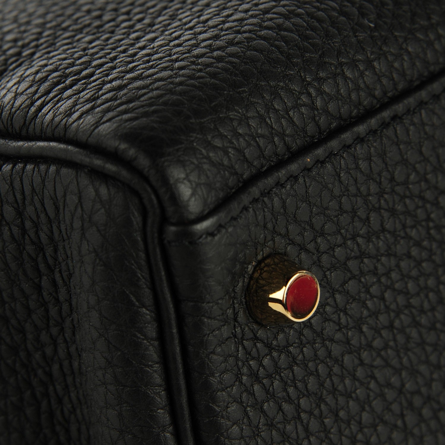 Hermes Togo Kelly Retourne 32 Black 7 of 19