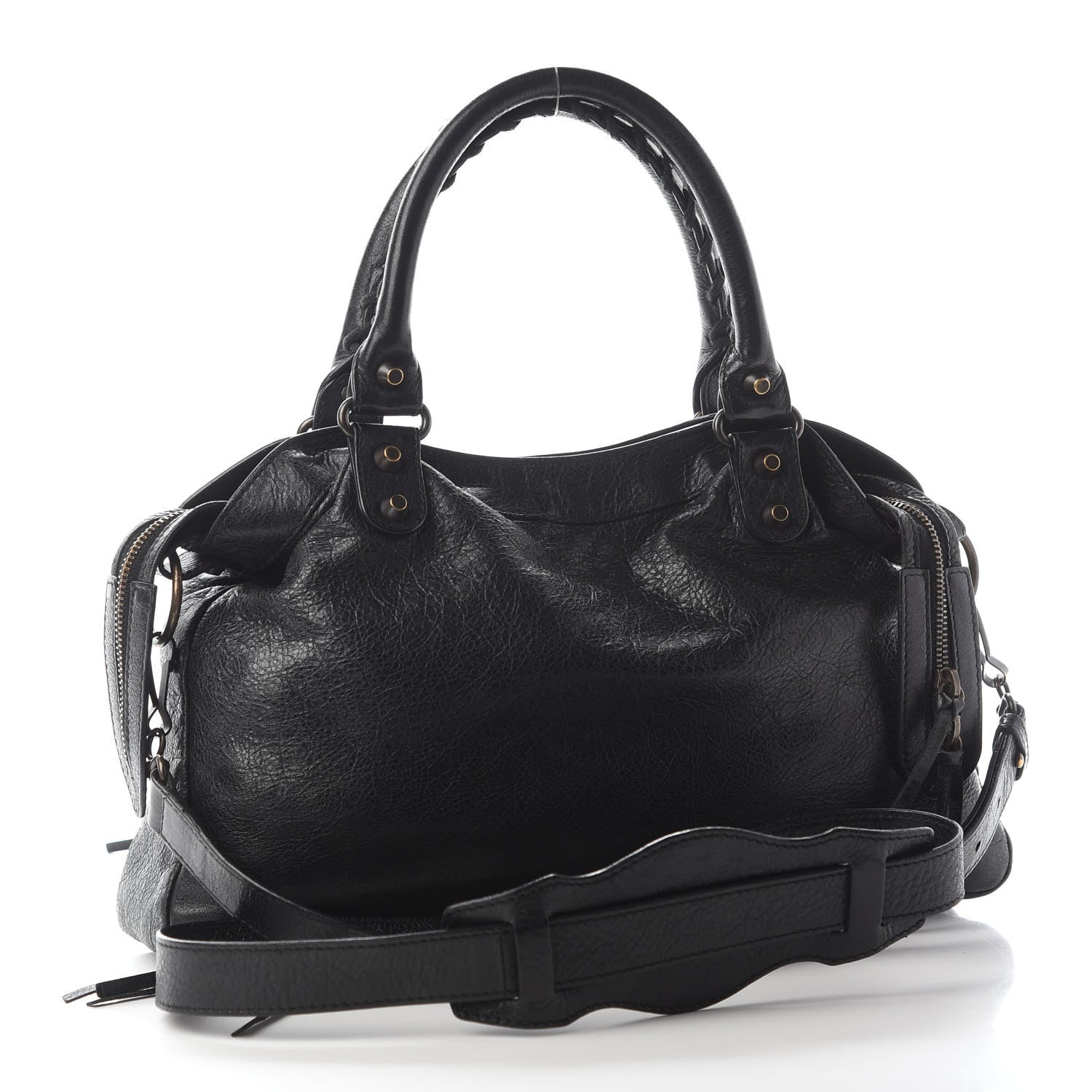 Balenciaga Agneau Classic Hardware Town Black 2 of 8