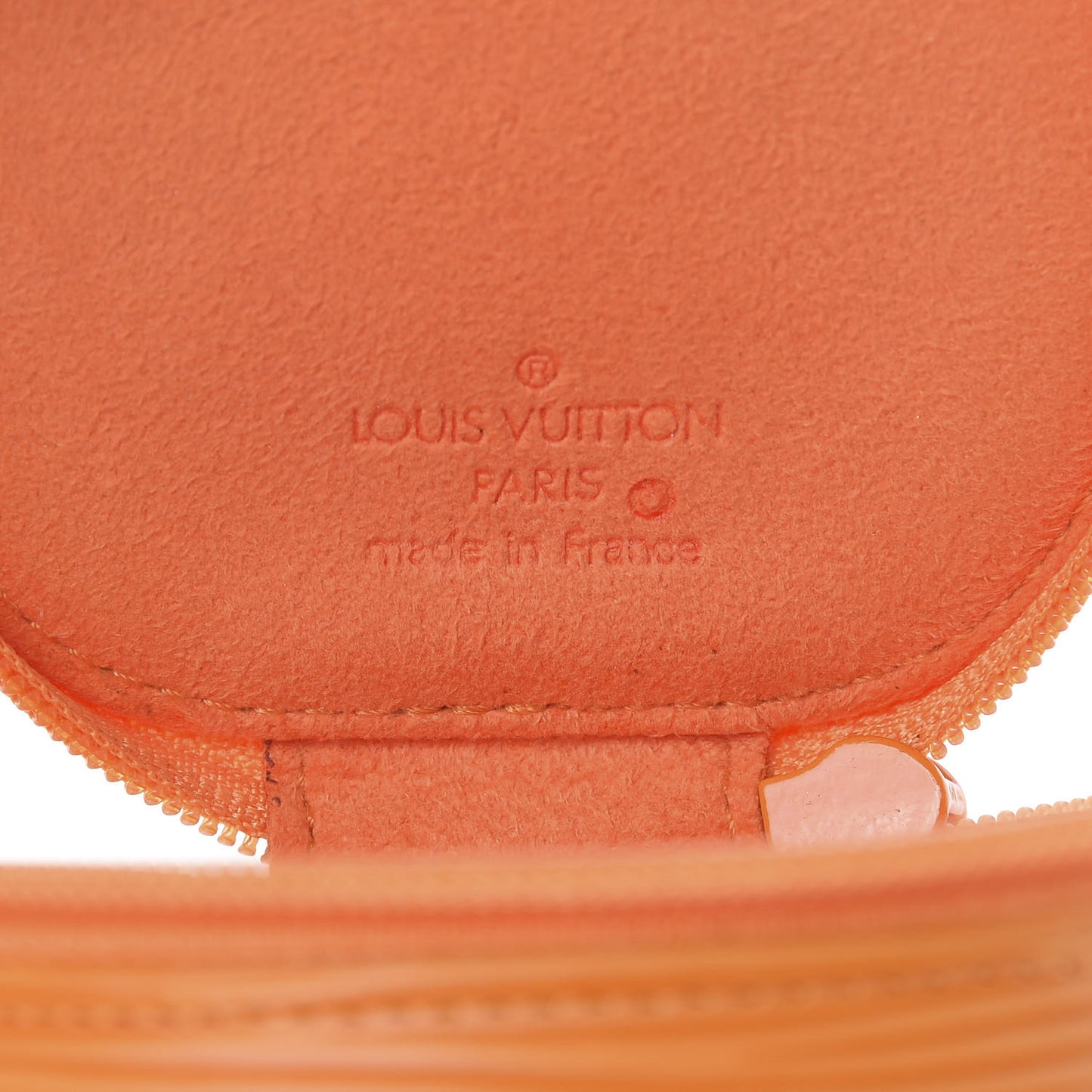 Epi Ecrin Bijoux 8cm Jewelry Box Mandarin
