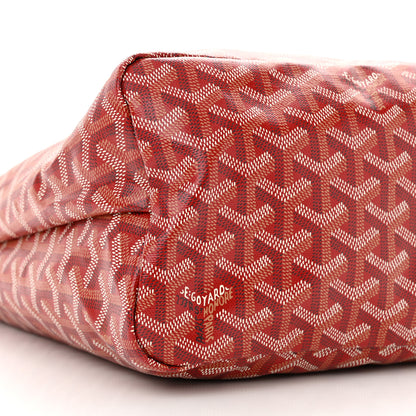 Goyard Goyardine Boheme Hobo Red 9 of 11