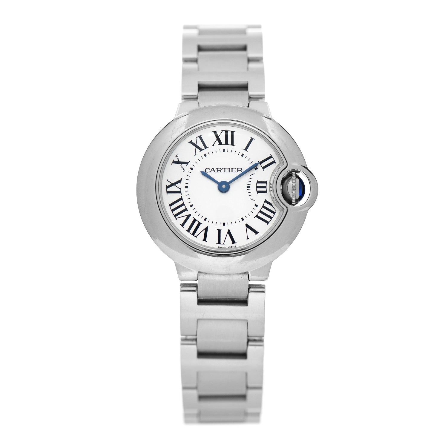 Cartier Stainless Steel 28mm Ballon Bleu De Cartier Quartz Watch 1 of 4