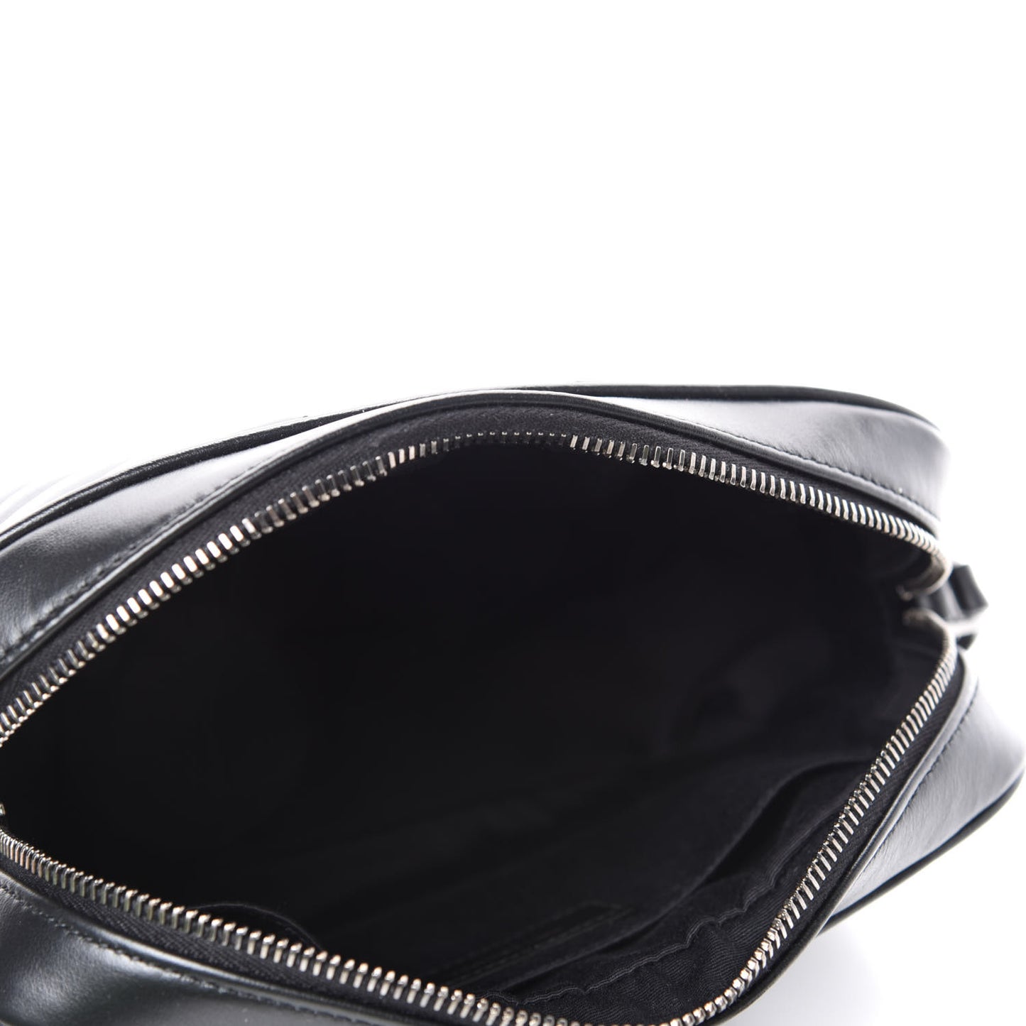 Calfskin Matelasse Monogram Lou Camera Bag Black