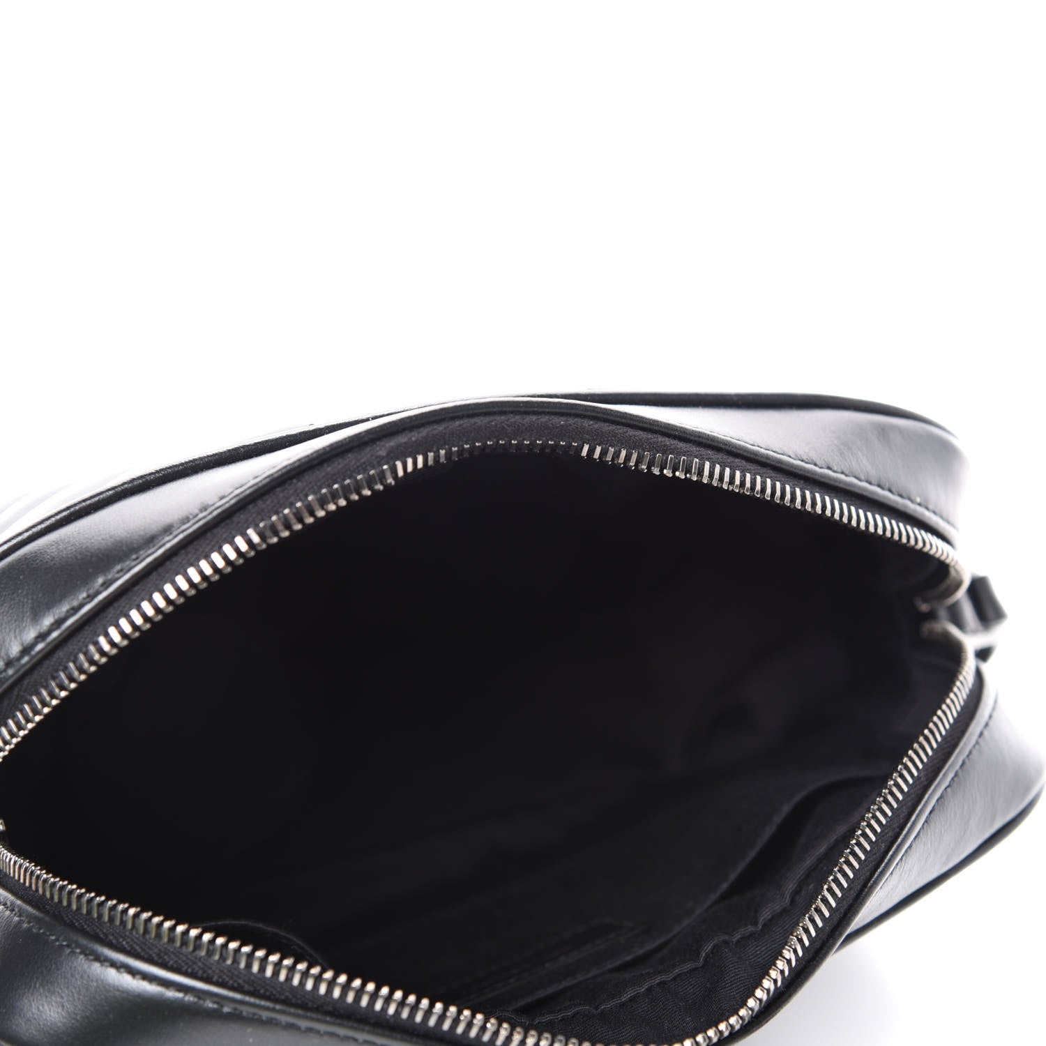 Saint Laurent Calfskin Matelasse Monogram Lou Camera Bag Black 5 of 12