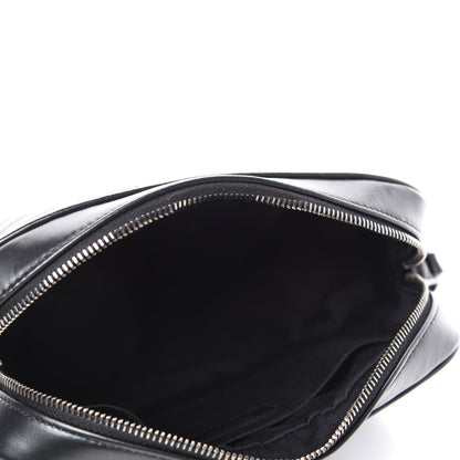 Saint Laurent Calfskin Matelasse Monogram Lou Camera Bag Black 5 of 12