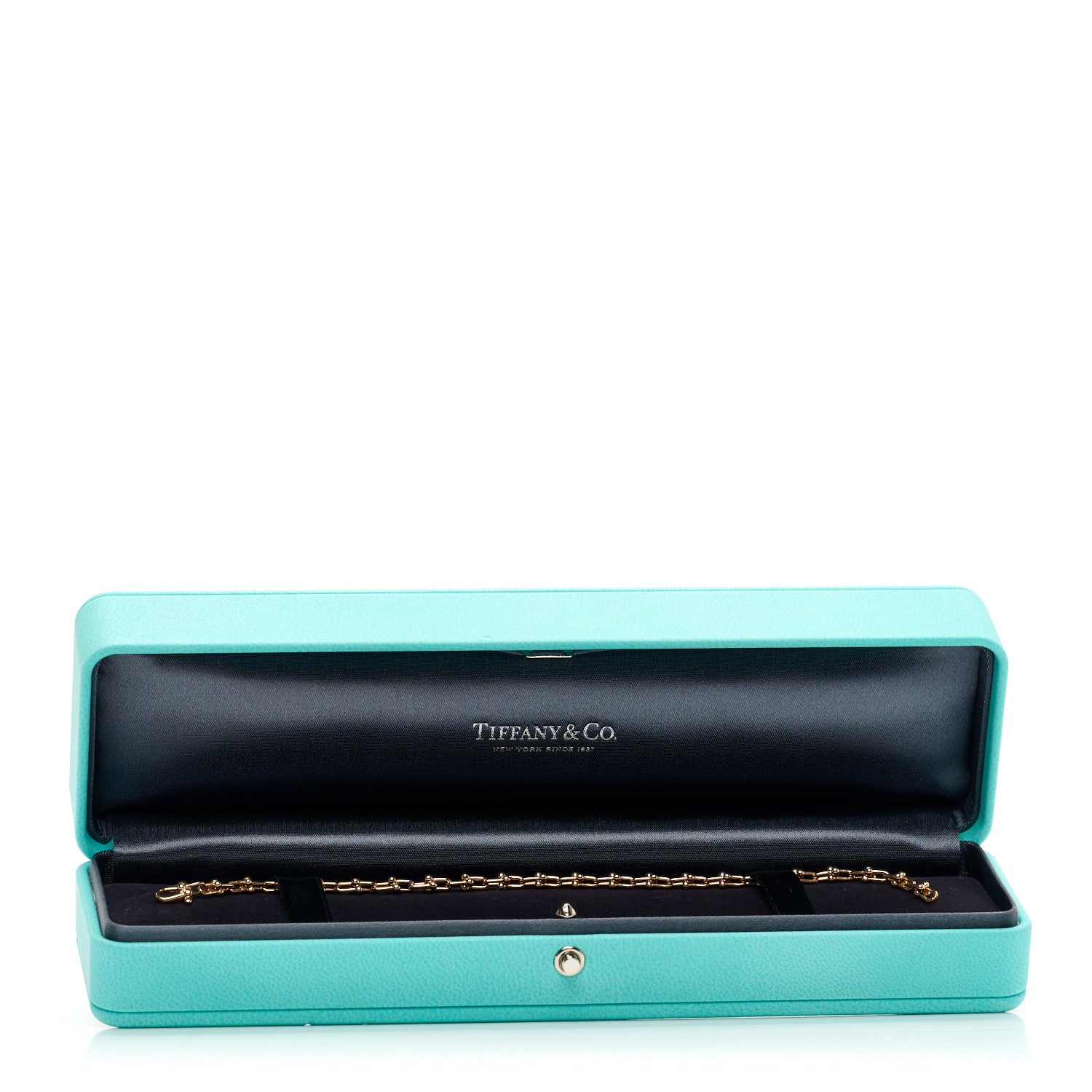 Tiffany 18K Rose Gold HardWear Micro Link Bracelet 4 of 4