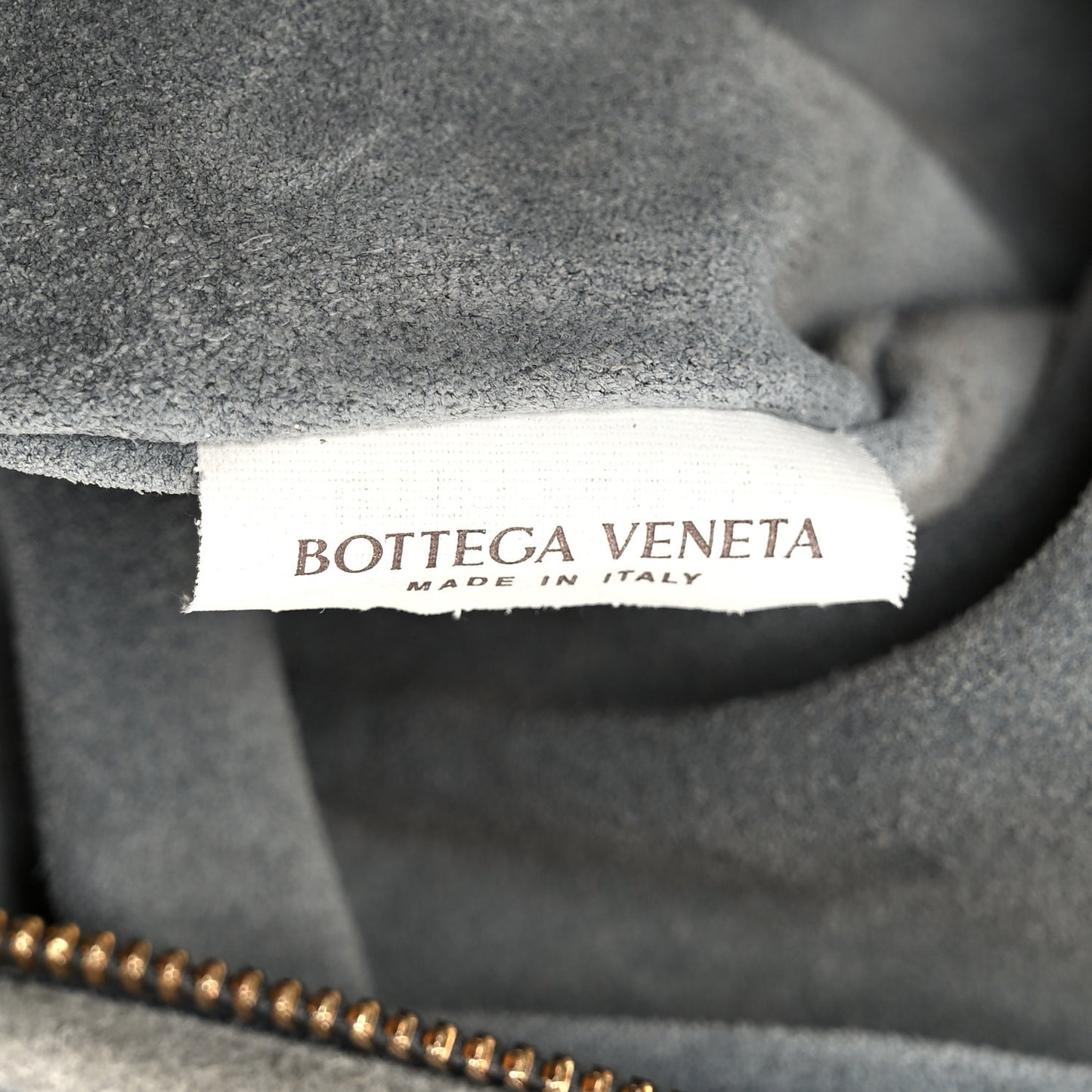 Suede Calfskin Intrecciato Teen Jodie Hobo Thunder