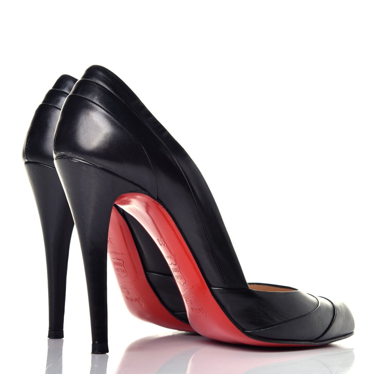 Calfskin Insectika 100 Pumps 38 Black