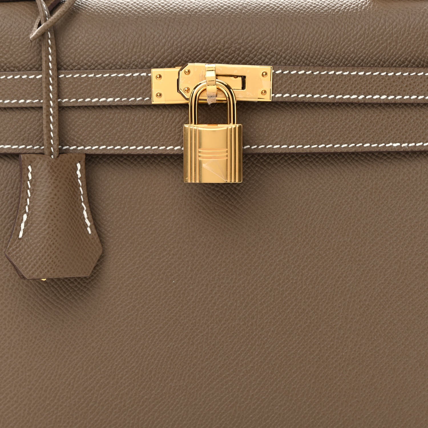 Hermes Epsom Kelly Sellier 25 Etoupe 8 of 11
