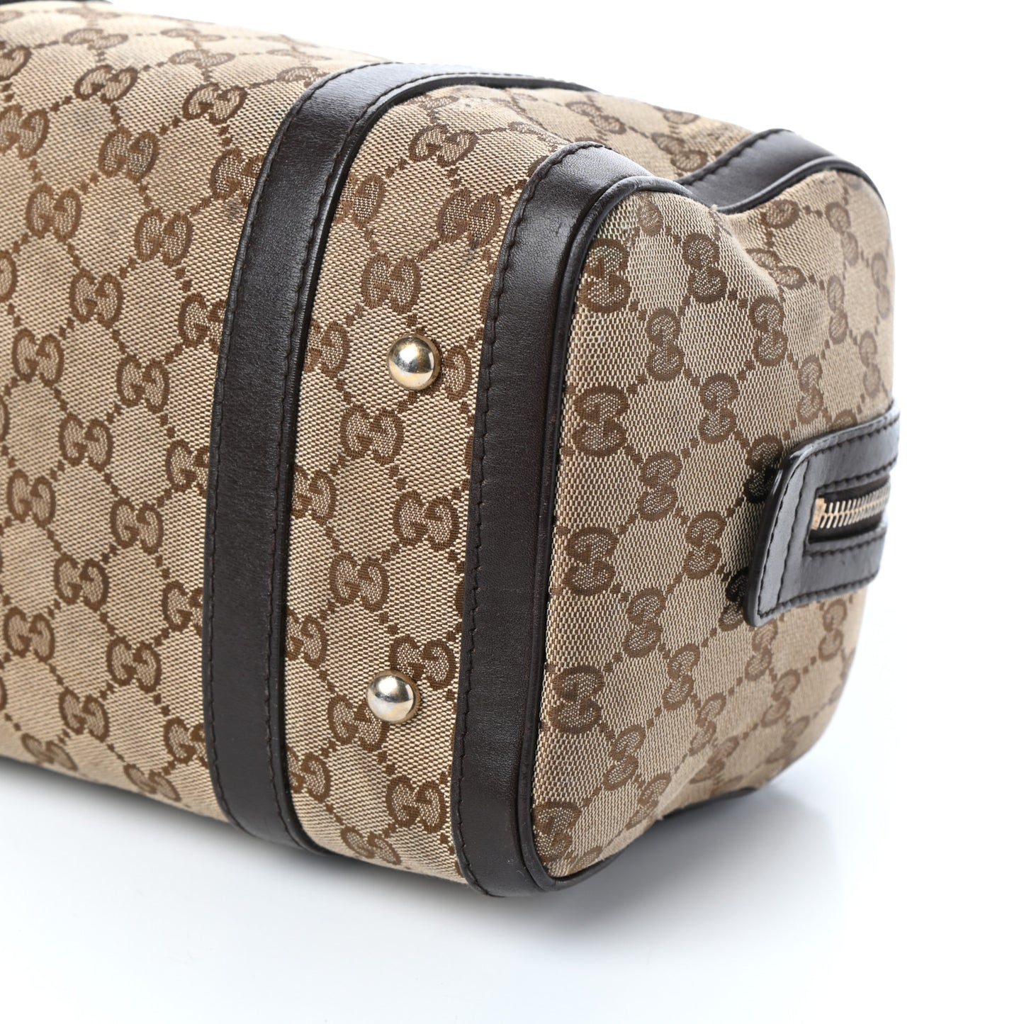 Monogram Small Boston Dark Brown