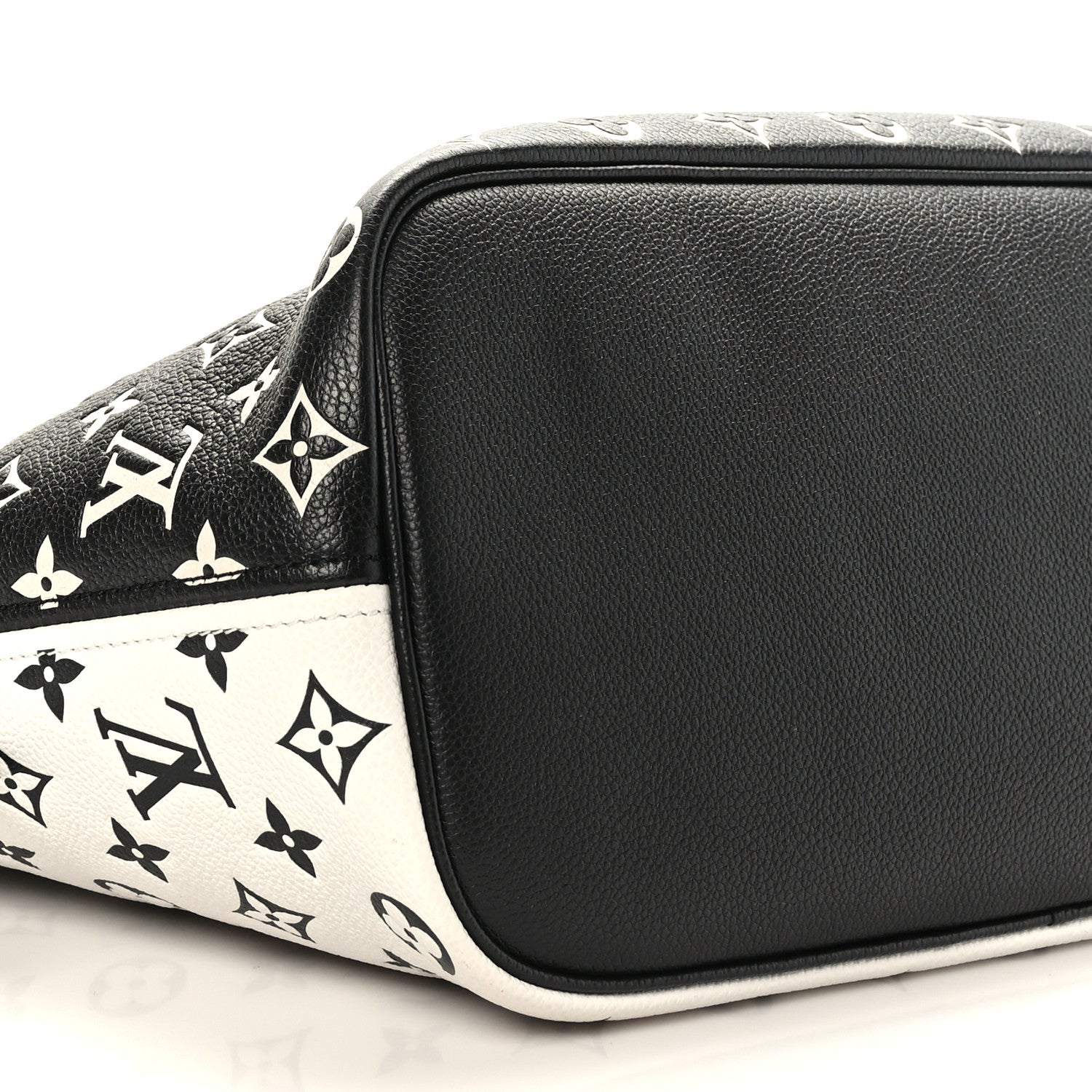 Louis Vuitton Empreinte Spring In The City Neverfull MM Black White Pink 8 of 9