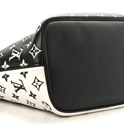 Louis Vuitton Empreinte Spring In The City Neverfull MM Black White Pink 8 of 9