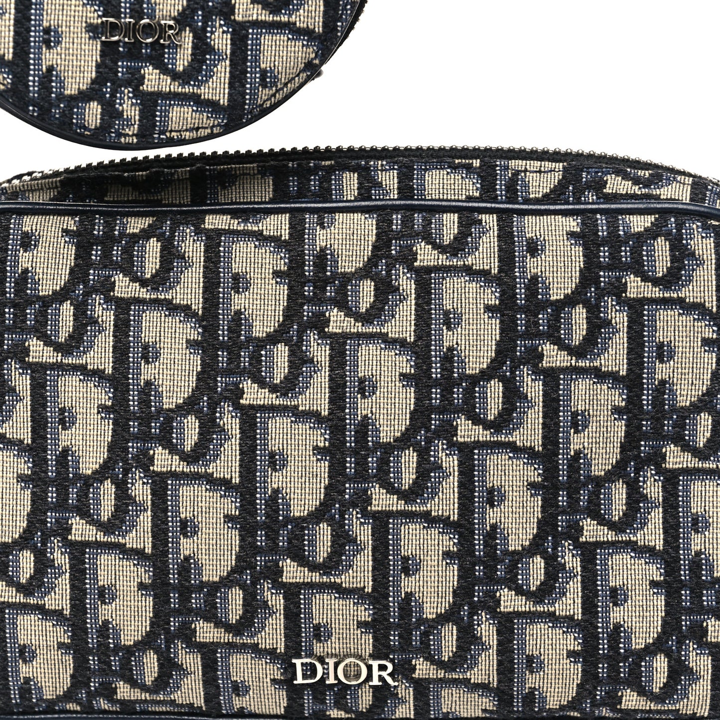Oblique Calfskin Small Kids' Multifunctional Bag Beige Black