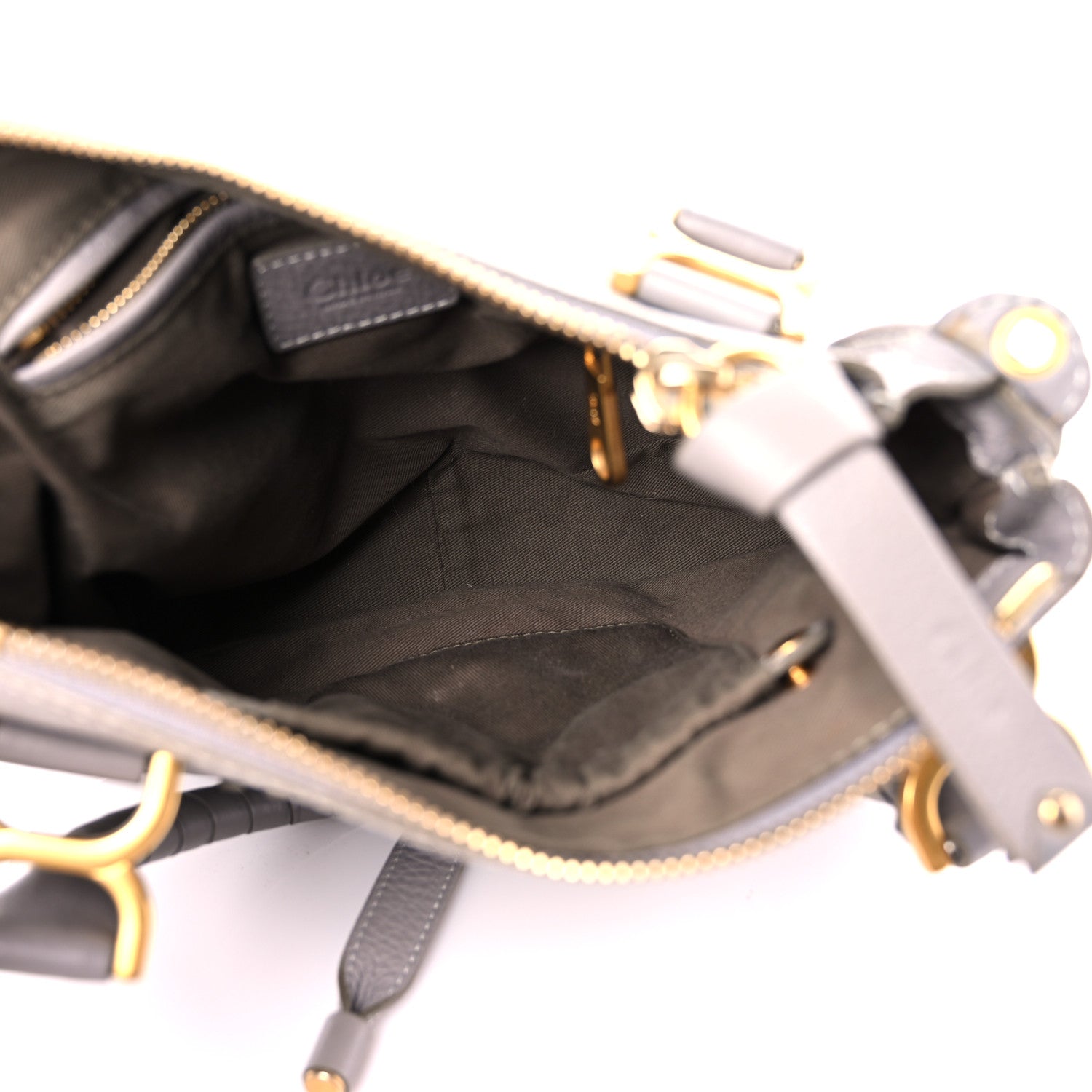 Chloe Calfskin Small Marcie Satchel Cashmere Grey 5 of 18