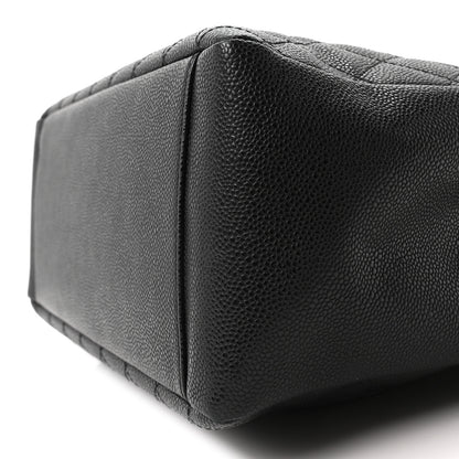 Chanel Caviar Quilted Grand Shopping Tote GST Black 10 of 10