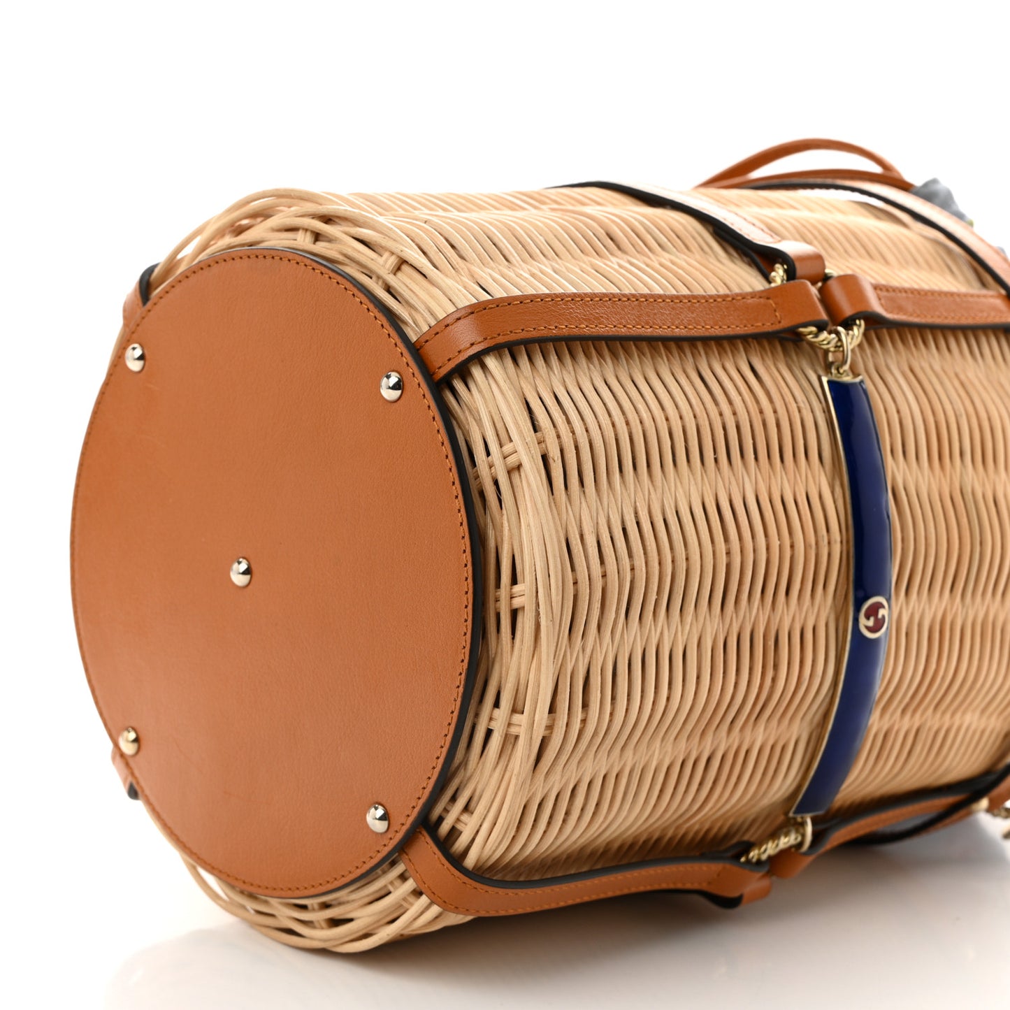 Wicker Bucket Bag Natural