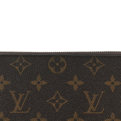 Louis Vuitton Monogram Clemence Wallet Fuchsia 7 of 7