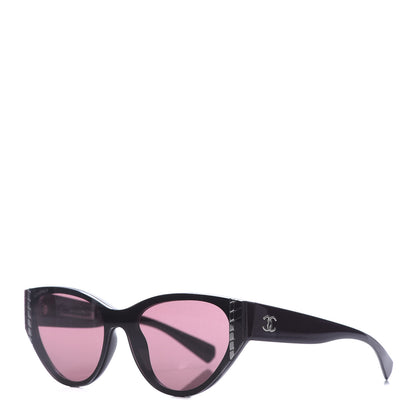 Chanel Acetate Cat Eye Sunglasses 6054 Pink 1 of 7