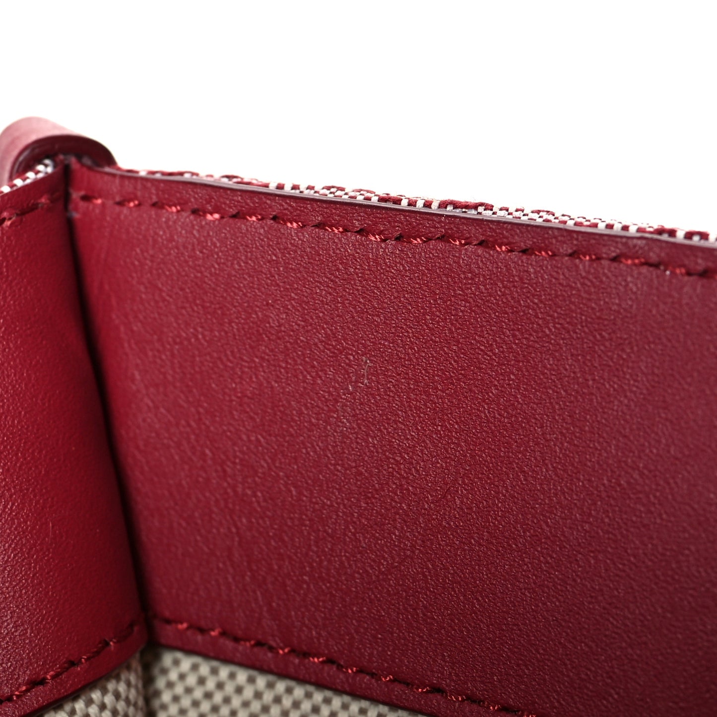 Jacquard Monogram Small Tote Red