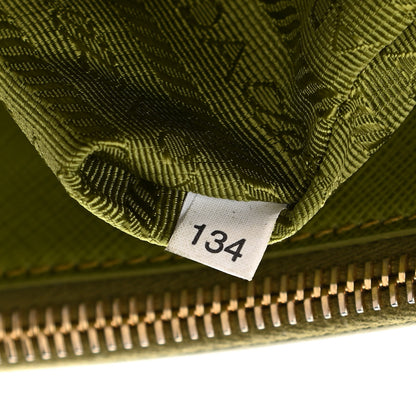 Prada Saffiano Medium Galleria Double Zip Tote Edera 8 of 10
