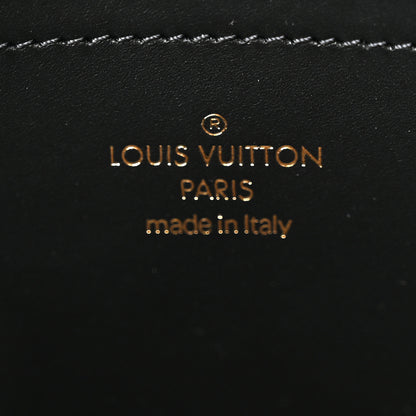Louis Vuitton Calfskin Monogram Embossed Utility Crossbody Black 5 of 8