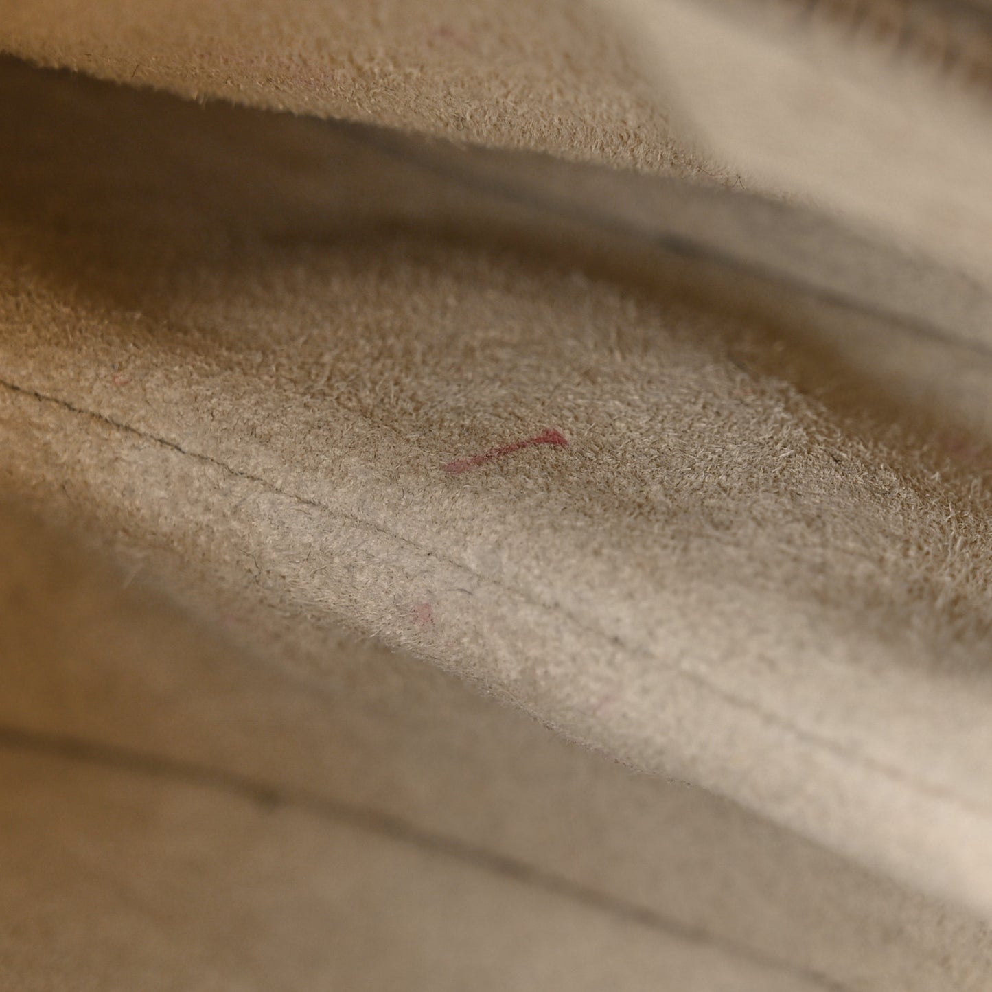 Grained Calfskin Saddle Bag Latte
