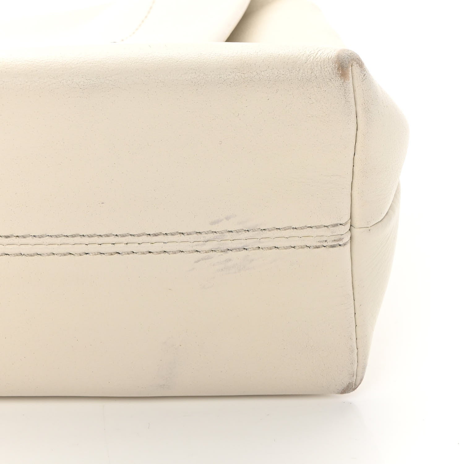 Tom Ford Calfskin Mini Label Shoulder Bag White 12 of 15