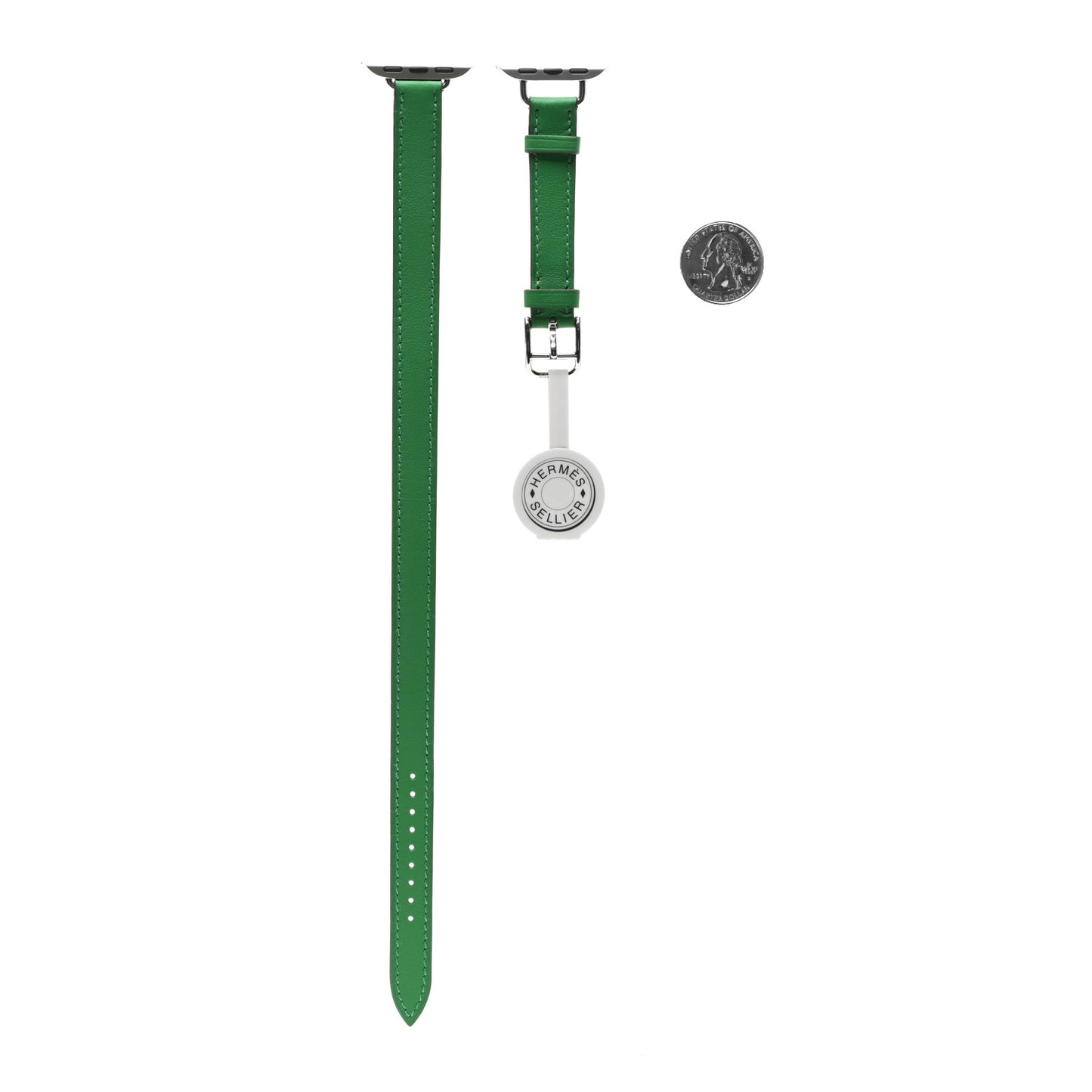 Barenia 41mm Apple Watch Double Tour Strap Bambou