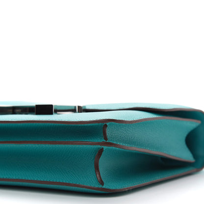 Hermes Epsom Constance 18 Bleu Paon 9 of 9