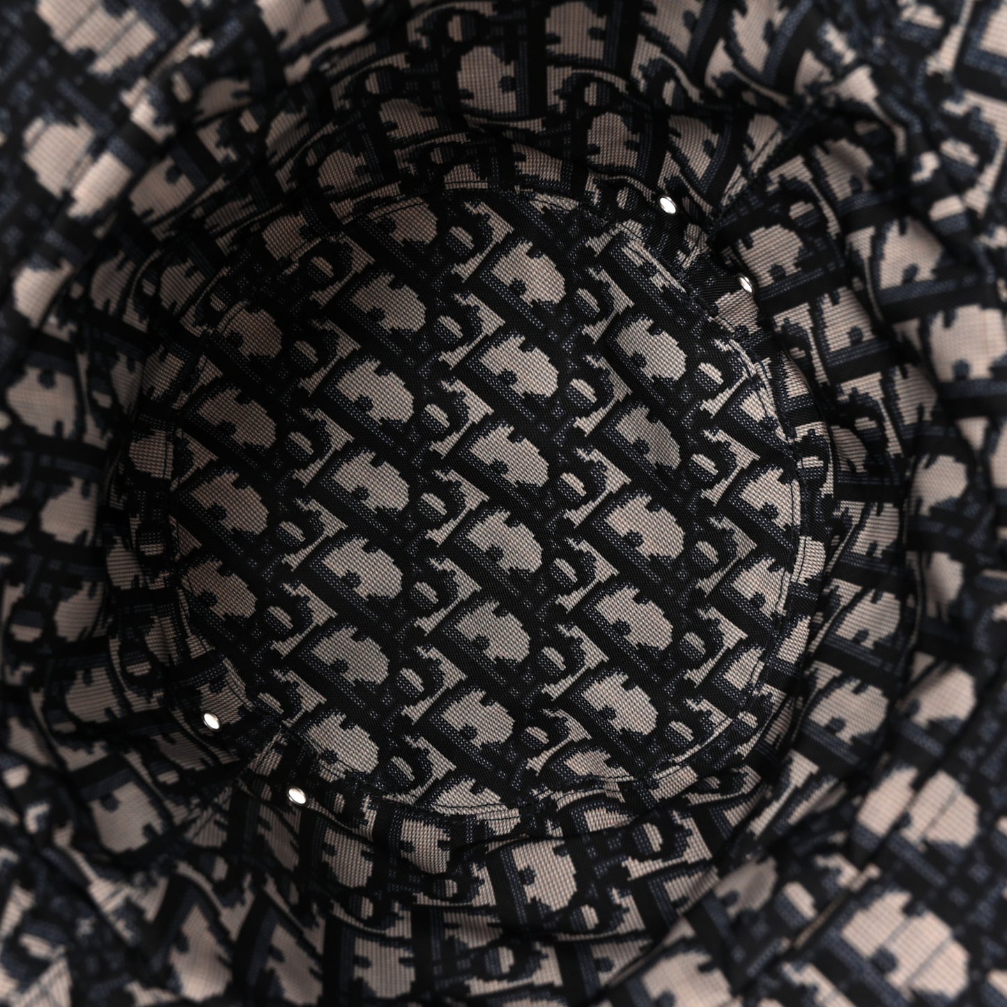 Oblique Reversible Teddy-D Brim Bucket Hat Blue