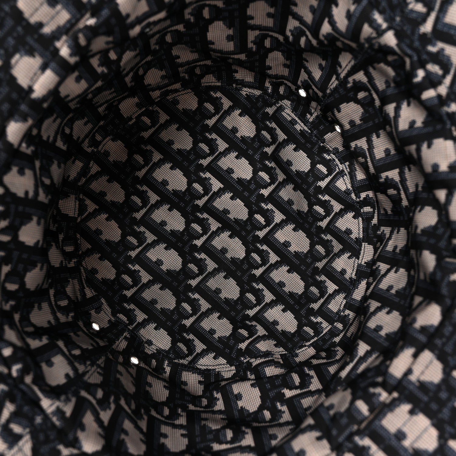 Christian Dior Oblique Reversible Teddy-D Brim Bucket Hat Blue 13 of 13