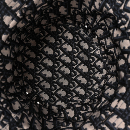 Christian Dior Oblique Reversible Teddy-D Brim Bucket Hat Blue 13 of 13