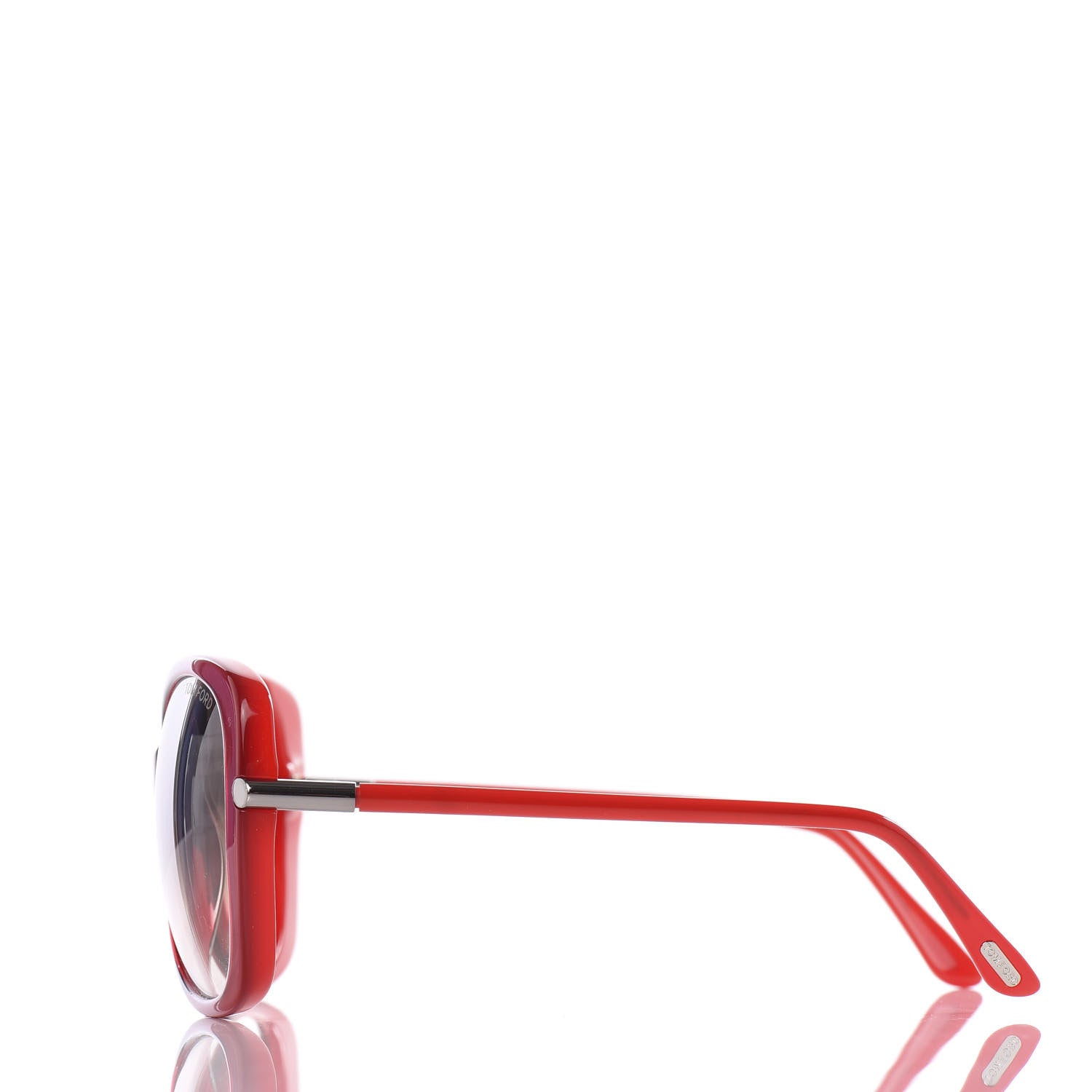 Tom Ford Linda Butterfly Sunglasses TF324 Red 3 of 8