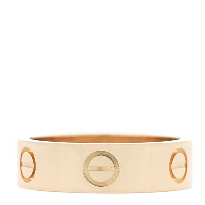 Cartier 18K Yellow Gold 5.5mm LOVE Ring 54 7 1 of 5