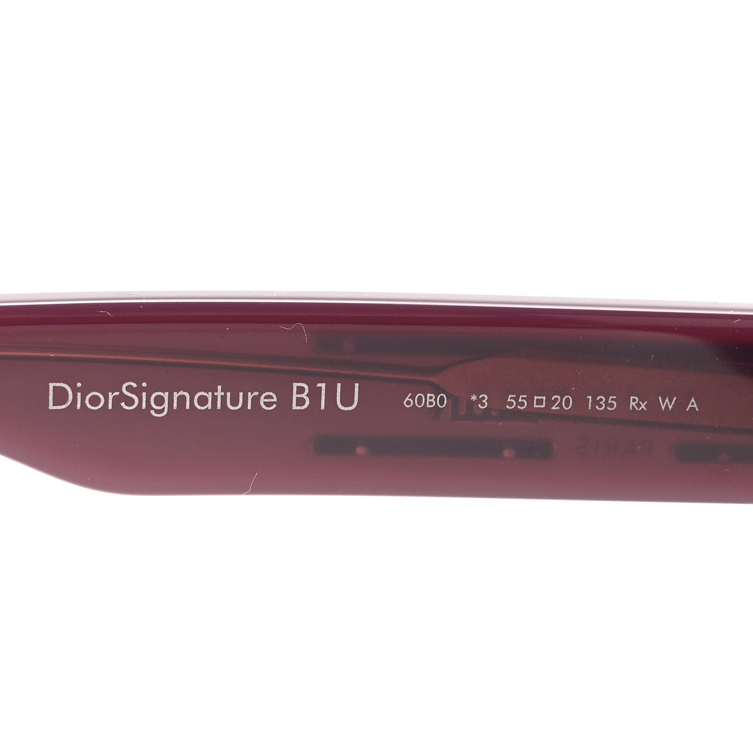Christian Dior Acetate DiorSignature B1U Butterfly Sunglasses Purple 6 of 7