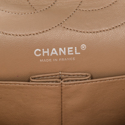 Chanel Distressed Patent Quilted 2.55 Reissue 227 Flap Beige 6 of 12