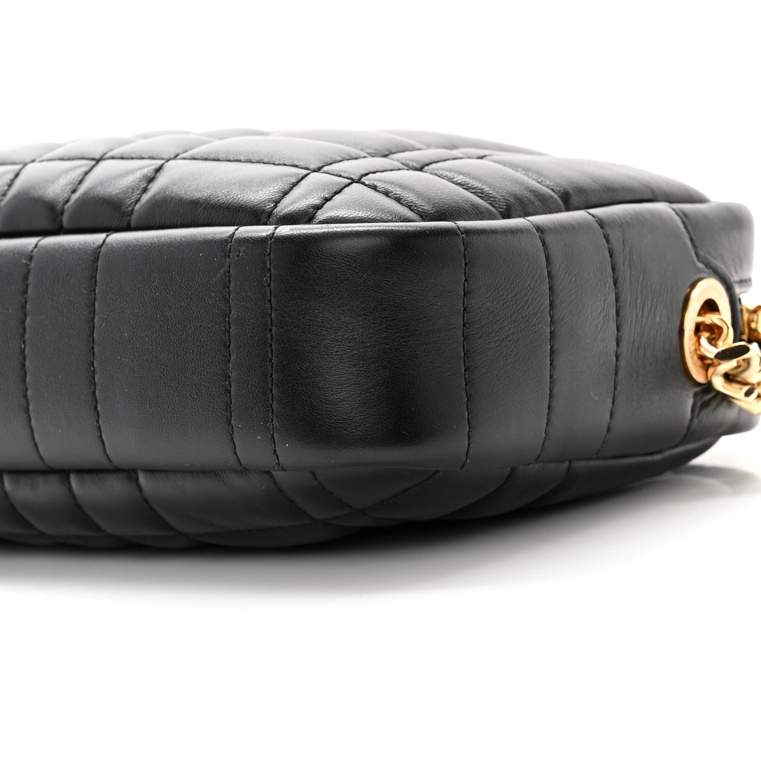 Burberry Calfskin Quilted Small Lola Camera Bag Black 10 of 10