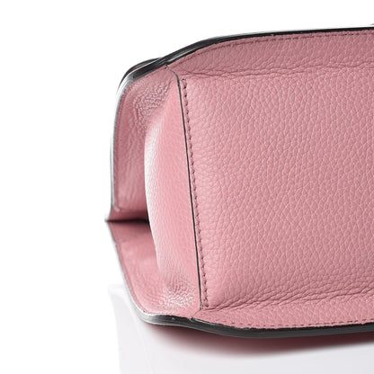 Gucci Cellarius Calfskin Medium Bamboo Daily Flap Shoulder Bag Carmine Rose 7 of 8