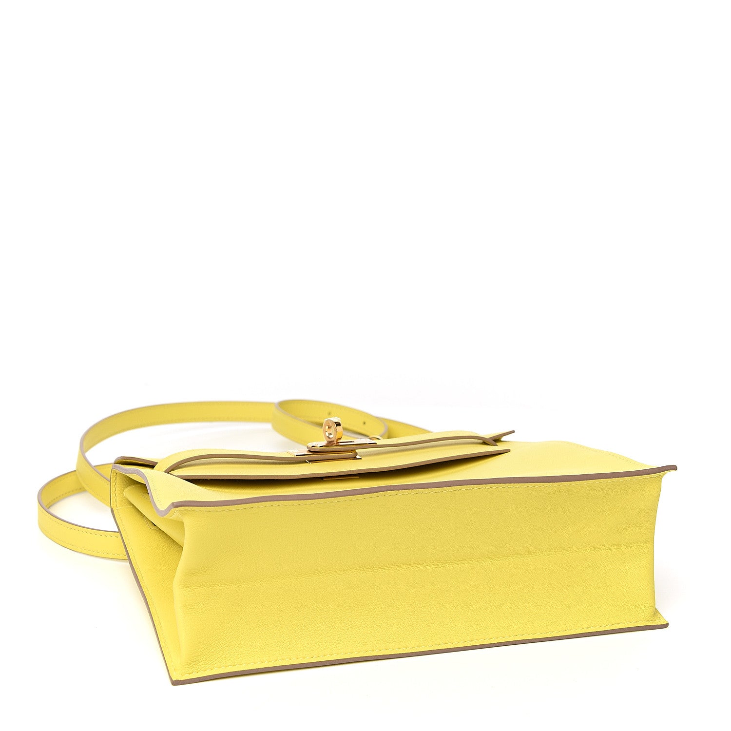 Hermes Swift Kelly Danse II Belt Bag Lime 3 of 11
