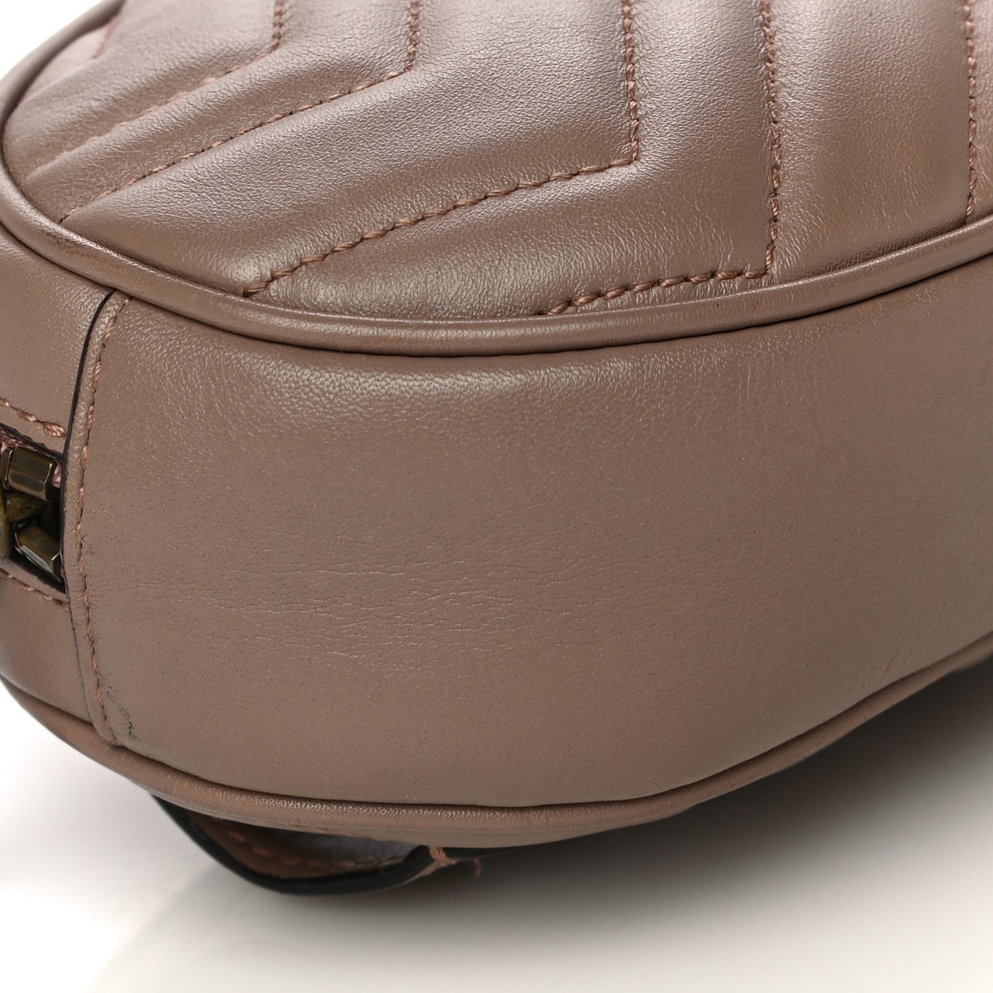 Calfskin Matelasse GG Marmont Belt Bag 75 30 Porcelain Rose