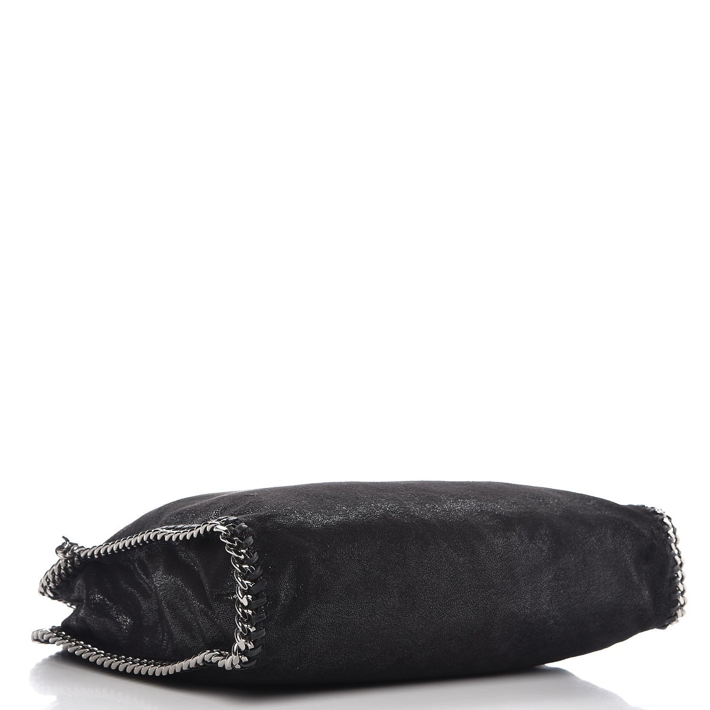 Shaggy Deer Falabella Fold Over Tote Black
