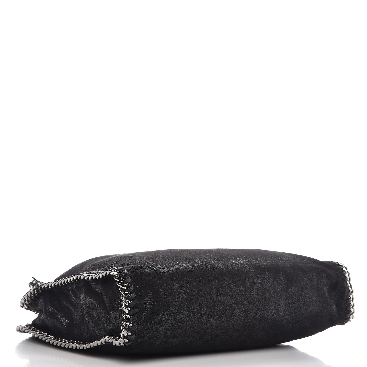 Stella McCartney Shaggy Deer Falabella Fold Over Tote Black 5 of 8